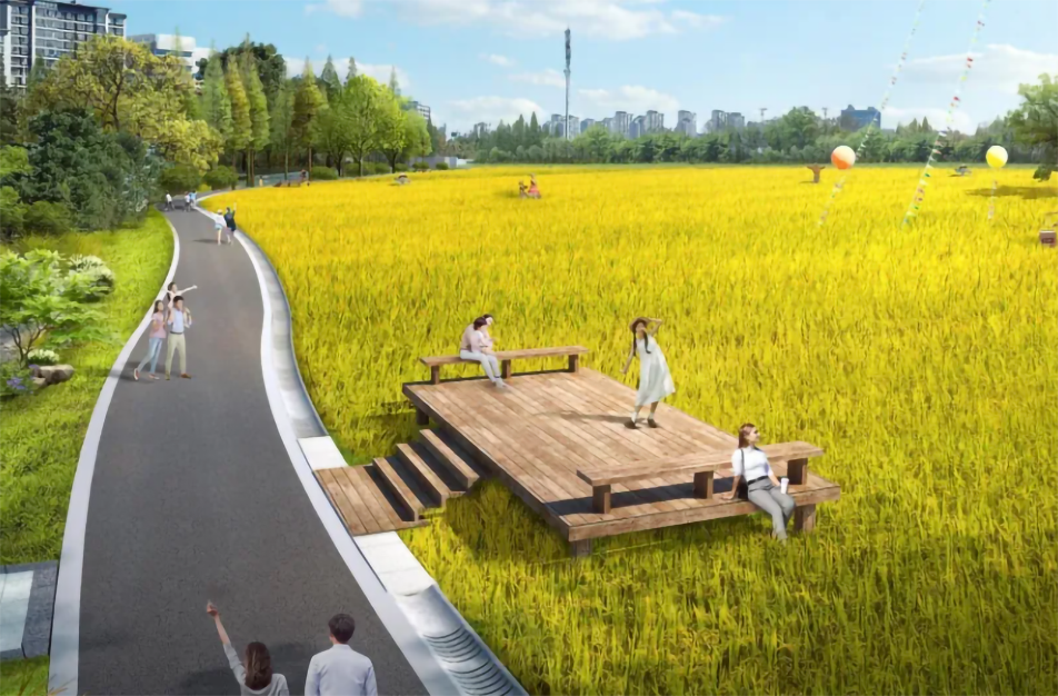 南昌市政建設(shè)集團(tuán)有限公司承建南昌市西湖區(qū)九洲公園稻香園及植物園建設(shè)項目破土動工