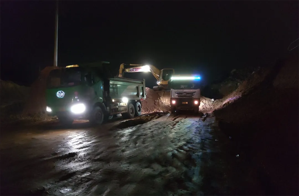 市政建設(shè)重點工程攻堅｜云翔大道路基填方85%與廣州路東延北半幅通車沖刺